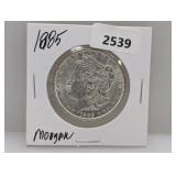 1885 90% Silv Morgan $1 Dollar