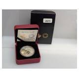 2016 .999 Silv Canada Raccoon Baby $20