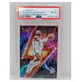 2023 Gilgeous-Alexander Red Flash Prizm /99 PSA 8