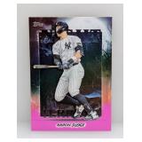 2025 Topps Update Judge Night Terror Pink Parallel