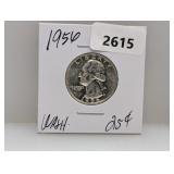 1956 90% Silv Wash Quarter