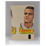 1966 Topps Rub-Off Baseball Joe Torre HOF