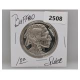 1oz .999 Silv Buffalo Round