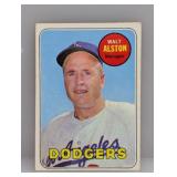 1969 Topps Baseball Walter Alston HOF 24