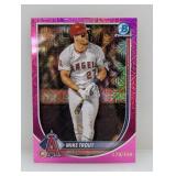 2025 Bowman Chrome Mike Trout Pink Mojo Ref /199