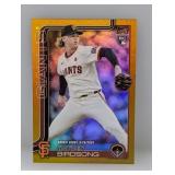 2025 Topps Update Hayden Birdsong Gold /50 RC US34