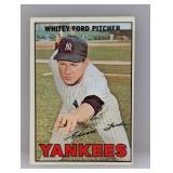 1967 Topps Baseball Whitey Ford HOF 5