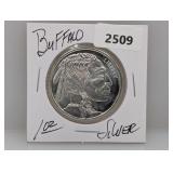 1oz .999 Silv Buffalo Round