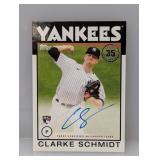2021 Topps Clarke Schmidt Auto
