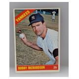 1966 Topps Baseball Bobby Richardson 490