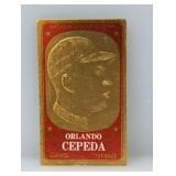 1965 Topps Baseball Orlando Cepeda HOF 45 Wrinkle