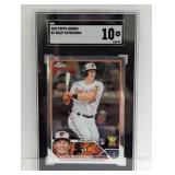 2023 Topps Chrome Adley Rutschman Rookie SGC 10 #1