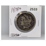 1878-S 90% Silv Morgan $1 Dollar