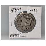1880-S 90% Silv Morgan $1 Dollar