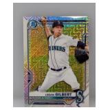 2021 Bowman Chrome Logan Gilbert RC Refractor