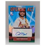 2023 Topps Big League Alex Burleson Autograph