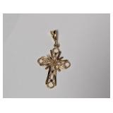 Vermeil Cross Pendant