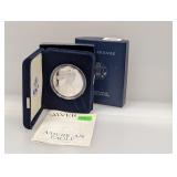 2001-W 1oz .999 Silv PF Eagle $1 Dollar