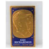 1965 Topps Baseball Bobby Richardson 65 Scratches