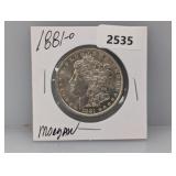 1881-O 90% Silv Morgan $1 Dollar