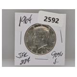 1964 90% Silv JFK Half $1 Dollar