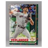 2019 Topps Holiday Rare Snowball Justin Verlander