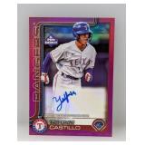 2025 Topps Pro Debut Yolfran Castillo Auto 133/199