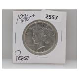 1926-S 90% Silv Peace $1 Dollar