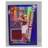 2024 Optic Jayden Daniels Rookie Game Used