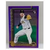 2025 Topps Update Ryan Bergert RC /250 Purple