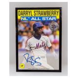 2021 Topps Darryl Strawberry Auto #24/50