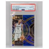 2023 Victor Wembanyama Select Blue Prizm RC PSA 10