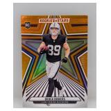 2024 Rookies and Stars Brock Bowers Orange RC /299