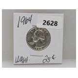 1964 90% Silv Wash Quarter