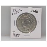 1935-S 90% Silv Peace $1 Dollar