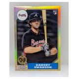 2017 Topps Chrome Danby Swanson Gold T #2