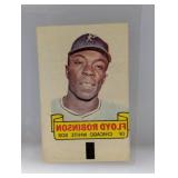 1966 Topps Rub-Off Baseball Floyd Robinson