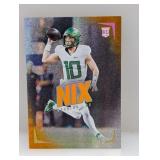 2024 Bo Nix Luminance Orange RC 9/50