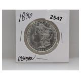 1896 90% Silv Morgan $1 Dollar