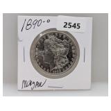 1890-O 90% Silv Morgan $1 Dollar