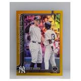 2025 Topps Update Aaron Judge /50 Gold City Boys