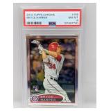 2012 Bryce Harper Topps Chrome RC #196 PSA 8