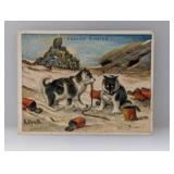 1910 Hassan Cigarettes Eskimo Puppies 15 Crease