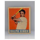 1948 Ralph Kiner Leaf #91 - Crease
