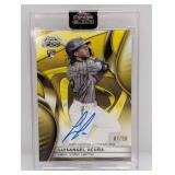 2025 Topps Chrome Black Luisangel Acuna Auto #7/50