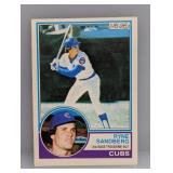 36.1983 Ryne Sandberg O-Pee-Chee RC - Creases
