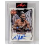 1/5 2025 Leaf Metal Deontay Wilder Auto BA-DW2