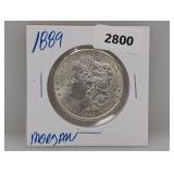 1889 90% Silv Morgan $1 Dollar