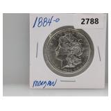 1884-O 90% Silv Morgan $1 Dollar