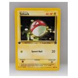 2000 Pokemon 1st Ed Team Rocket Voltorb #69 Crease